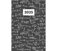 Agenda 2025 Formule - Planner Giornaliero con Date Numerate: Il compagno ideale per appunti, calcoli e formule - Agenda Daily 6x9 da Gennaio a Dicembre