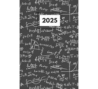 Agenda 2025 Formule - Planner Giornaliero con Date Numerate: Il compagno ideale per appunti, calcoli e formule - Agenda Daily 6x9 da Gennaio a Dicembre