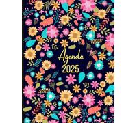 Agenda 2025 Giornaliera A4: Pianificatore Giornaliero | Un giorno per pagina | Vista orizzontale Formato A4 | 12 Mesi Weekly Elegante Planner Grande | Calendario ...