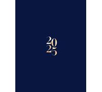 Agenda 2025 giornaliera a4: Un giorno per pagina, con orario dalle 7:00 all 22:00, in italiano. Formato grande A4, 365 giorni, pianificatore annuale. Design elegante e discreto per un regalo perfetto.
