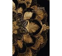 Agenda 2025 Journalier A5: Mandala - Sans Spirale - 365 Jours: 1 Page Par Jour - Petit Format - Organisateur En Français - Couverture Souple - ... Professionnel - Pour Femme, Homme & Enfant.