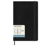 Agenda 2025 Mensual Large Negra Tapa Blanda