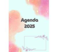 Agenda 2025: Nubes de Algodón. Colores pastel.