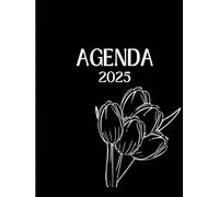 Agenda 2025 Organizador Diario Semanal y mensual: Haz del 2025 tu año más organizado y productivo