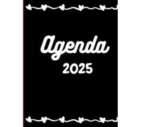 Agenda 2025, Organizador Diario, Semanal y Mensual, Planificador de viaje, Pestañas de Enero a Diciembre 2025, Tamaño (20.95 * 27.94 cm), Pasta Dura, ... vida, inspira tus días y alcanza tus metas."