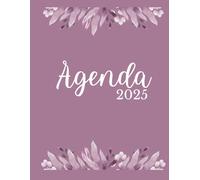 Agenda 2025: Planifica, Organiza, Triunfa (agenda de 8.5 x 11 Tapa Dura, Español) (Planificador mensual, semanal y diario): "Frases y la motivación ... Diario planificador para alcanzar tus metas.