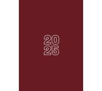 Agenda 2025 | Planner Settimanale e Mensile | Grande Formato B5 | Carta Puntinata | Copertina Tinta Unita | To-do List