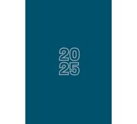 Agenda 2025 | Planner Settimanale e Mensile | Grande Formato B5 | Carta Puntinata | Copertina Tinta Unita | To-do List