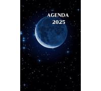 Agenda 2025 pour les networkers : de janvier à décembre 2025, 2 jours par page, tableaux de chiffre d'affaires et partenaires commerciaux, sections ... objectifs annuels et mensuels, format A5