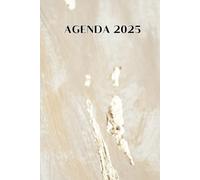 Agenda 2025 pour les networkers : de janvier à décembre 2025, 2 jours par page, tableaux de chiffre d'affaires et partenaires commerciaux, sections ... objectifs annuels et mensuels, format A5