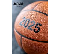 Agenda 2025 semainier: 2 Pages par Semaine | 12 Mois De Janvier À Décembre, Format A5 | Français | pour les Fans de Basketball