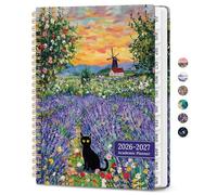 Agenda 2026-2027, agenda académica mensual y semanal de julio de 2026 a junio de 2027, agenda de planificación de estudiantes y profesores, calendario con pestañas, perfecto para suministros escolares