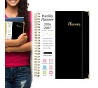 Agenda 2026-2027 Cuaderno Calendario Académico Mensual Semanal