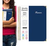 Agenda 2026-2027 Cuaderno de calendario académico mensual y semanal