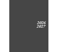 Agenda 2026 2027 Dia por Pagina A4: Planificador Grande | 365 días | 1 Página = 1 Día | Horario de 07:00 a 21:00