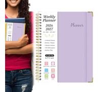 Agenda 2026-2027 Diario Semanal Académico Calendario Mensual