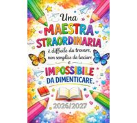 Agenda 2026 2027: Regalo maestre fine anno | Asilo nido, scuola dell'infanzia e elementare