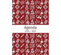 Agenda 2026-2027: Regalo per Farmacisti, Studenti di Farmacia Medicina, Medico, Dottore, Infermiera, Pianificatore Settimanale Mensile