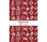 Agenda 2026-2027: Regalo per Farmacisti, Studenti di Farmacia Medicina, Medico, Dottore, Infermiera, Pianificatore Settimanale Mensile