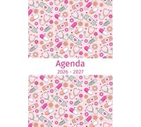 Agenda 2026-2027: Regalo per Infermiera, Studenti di Medicina, Dottore, Dottoressa, Medico, Calendario, Pianificatore Settimanale Mensile