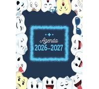 Agenda 2026-2027 Semana Vista: Regalo para Dentistas, Higienistas Dentales, Ortodoncistas, Estudiantes de Odontologia, Calendario 26-27 Vista Semanal-ESPAÑOL-INGLÉS