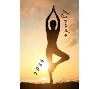 Agenda 2026 - 3 Jours par Pages - 142 Pages - Couverture Thème Yoga