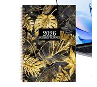 Agenda 2026 | Agenda de escritura suave | Agenda 2026 semanal y mensual, para planificar el hogar, escuela, aula, estudio, trabajo, citas, académica, Navidad, cumpleaños