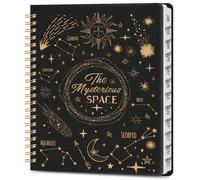 Agenda 2026, agenda semanal y mensual para mujeres y hombres, agenda académica de tapa dura con pestañas, perfecta para programar tu vida diaria, 11.5 x 8.8 pulgadas, color negro