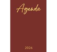 Agenda 2026 - Bordeaux: Organisez votre journée, boostez votre productivité et optimisez votre temps grâce au planificateur semainier au format A4