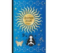 Agenda 2026: calendrier, planificateur mensuel, planning de 52 semaines (1 semaine par page): suivi mensuel de votre budget, sport santé, gratitude, listes de lecture, notes et rêves