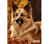 Agenda 2026: Chien - Organisateur et Planificateur Journalier | 365 jours |1 Page Par Jour Avec Horaires