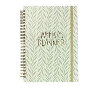 Agenda 2026 de encuadernación de doble bobina, planificador semanal mensual de 52 semanas con bolsillo para planificar citas, cuaderno de viaje