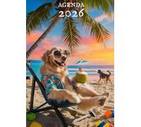 Agenda 2026 - Due giorni per pagina: Planner minimalista ed elegante con sezioni per note e compleanni, 195 pagine con formato data multilingue