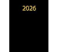 Agenda 2026 Giornaliera: 1 pagina per giorno - 12 mesi e 365 giorni con To Do List e Obiettivi - formato grande A4