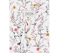 Agenda 2026 Giornaliera A4: 1 Giorno per Pagina da gennaio 2026 a dicembre 2026 (12 mesi) | Organizzatore Giornaliero con Intervalli di 30 Minuti | Formato Grande