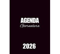 agenda 2026 giornaliera: A4 -12 mesi italiano grande, Un giorno per pagina -pianificatore