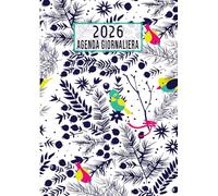 Agenda 2026 Giornaliera A4: Organizzatore 2026, Diario con 365 Giorni di Note, Appuntamenti e Attività, 1 Pagina per Giorno, Grande Formato A4