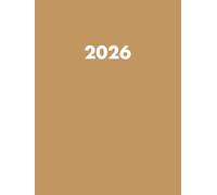 Agenda 2026 Giornaliera A4: Pianificatore 12 Mesi da Gennaio a Dicembre 2026 | 365 giorni | Italiano Grande | 1 pagina per giorno