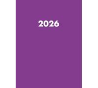 Agenda 2026 Giornaliera A4: Pianificatore 12 Mesi da Gennaio a Dicembre 2026 | 365 giorni | Italiano Grande | 1 pagina per giorno