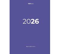 Agenda 2026 Giornaliera A4 Viola Rigida ABNotes: Planner Professionale Un Giorno per Pagina - Per lavoro, studio e organizzazione quotidiana - Formato grande A4 Letter US - Minimalista, Gigante, Italiano