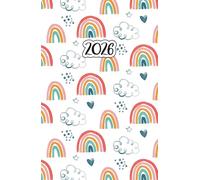 Agenda 2026 Giornaliera A5: Un Giorno Per Pagina | Pianificatore Piccolo Italiano di 12 Mesi da Gennaio a Dicembre 2026 | Planner Compatto 365 Giorni