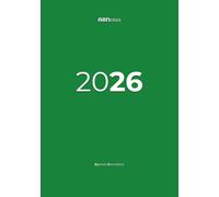 Agenda 2026 Giornaliera B5 Verde Salvia Foresta ABNotes: Planner Un Giorno per Pagina, Spazio Note, Calendario Mensile - Organizer Professionale Italiano - Carta Bianca Spessa, Minimalista