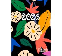 Agenda 2026: Giornaliera Formato grande A4,1 pagina per giorno - 12 mesi da Gennaio 2026 a Dicembre 2026 + To Do List e Obiettivi | Oraria 8:00 a 22:00, con intervalli di 30 minuti.