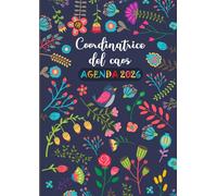 Agenda 2026 Giornaliera: Formato Grande A4 -1 pagina per giorno - con To Do List e Obiettivi - Orari 08:00-22:00 | Coordinatrice del caos.