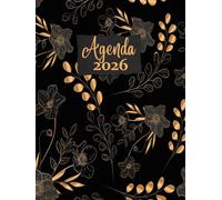 Agenda 2026 Giornaliera: Formato Grande A4, 12 Mesi da Gennaio a Dicembre, Un Giorno per Pagina