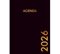Agenda 2026 Giornaliera: Pianificatore 12 Mesi da Gennaio a Dicembre 2026 | 365 giorni | Italiano Grande A4 | 1 pagina per giorno