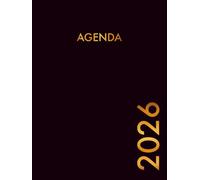 Agenda 2026 Giornaliera: Pianificatore 12 Mesi da Gennaio a Dicembre 2026 | 365 giorni | Italiano Grande A4 | 1 pagina per giorno