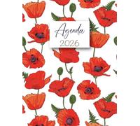 Agenda 2026 Giornaliera: Pianificatore 12 Mesi da Gennaio a Dicembre 2026 | 365 giorni | Italiano Grande A4 | 1 pagina per giorno