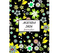 Agenda 2026 Journalier A4: une page par jour | 12 mois | Calendrier avec heures 07:00 - 21:00 | Français