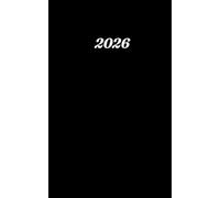 Agenda 2026 Journalier de Poche A6: 1 page par jour avec heure, 365 jours